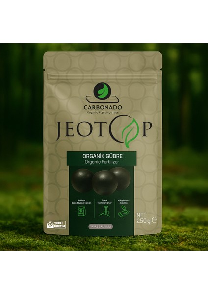 Jeotop 250 gr Organik Gübre | %100 Doğal Katkısız ve Kimyasal İçermeyen Formül