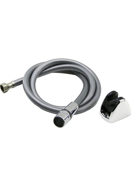 Gri Plastik Perlatörlü Taharatmatik Hortum 120CM (4887)