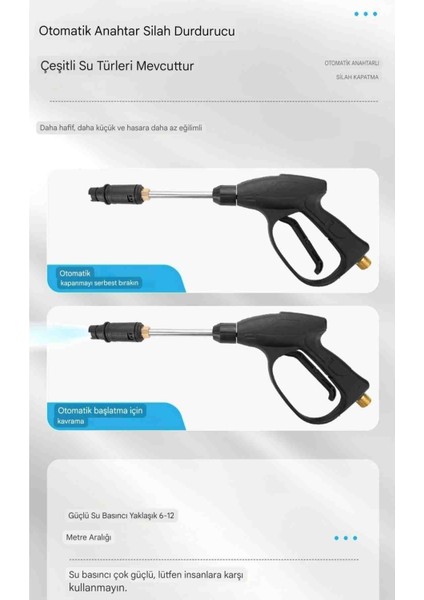 Yüksek Basınçlı Oto Yıkama Makinesi Ultra Akış Pompası Araba Klima Bahçe Çatı Temizleme modelleri