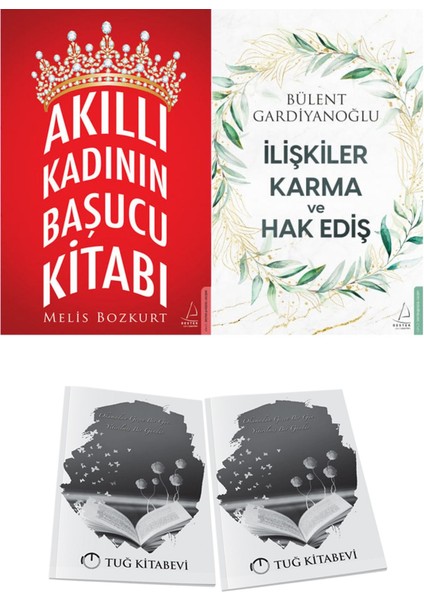 Akıllı Kadının Başucu Kitabı ve Ilişkiler Karma ve Hak Ediş + Hediyeli
