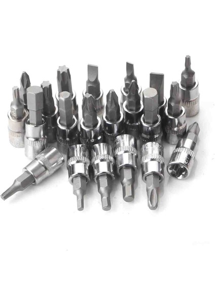 53 Parça Çantalı Cırcır Aleti ve Lokma Anahtar Seti 1/4 Inç Tornavida Seti Ev Araba Bisiklet Için indirimleri