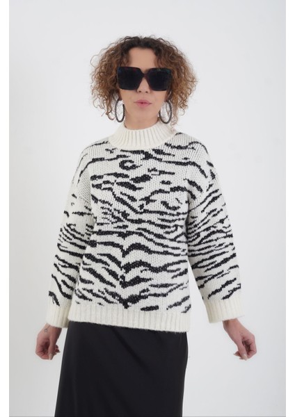 Zebra Desen Kazak fırsatları