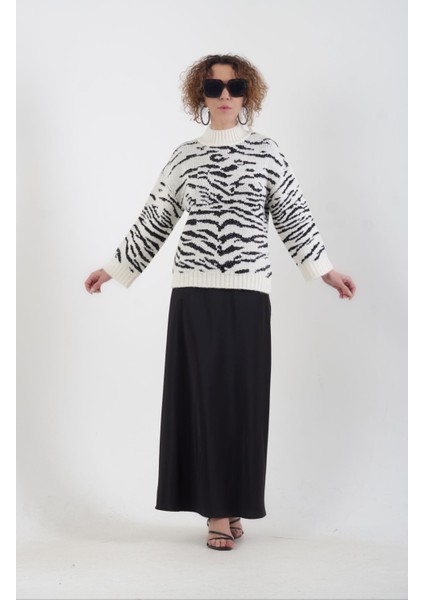 Zebra Desen Kazak indirimleri