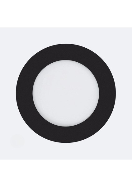 15W Sıva Altı LED Panel - Yuvarlak, Siyah Kasa | Beyaz Işık 6500K, Yüksek Verim ve Enerji tasarrufu modelleri