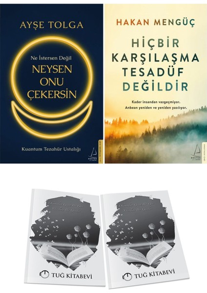 Ne Istersen Değil Neysen Onu Çekersin ve Hiçbir Karşılaşma Tesadüf Değildir + Hediyeli