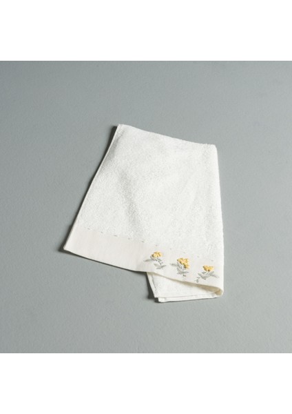Melody Bambu 50X85 cm Yüz Havlusu Ekru