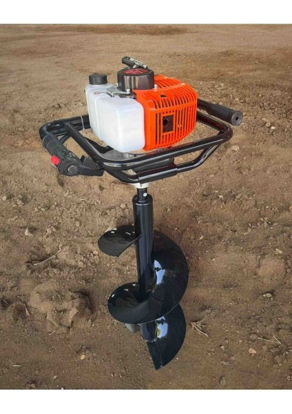 Çap 30 cm Benzinli Toprak Burgu Makinesi Çukur Açma Delme Ipli Burgu Ucu Dahildir. fiyatları