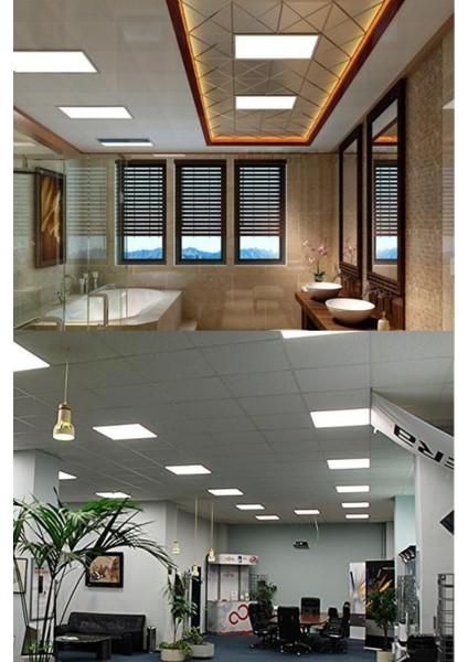 MX-1176 36W 60X60 Sıva Altı Slım LED Panel 4000K Ilık Beyaz, 3400 Lümen fiyatları
