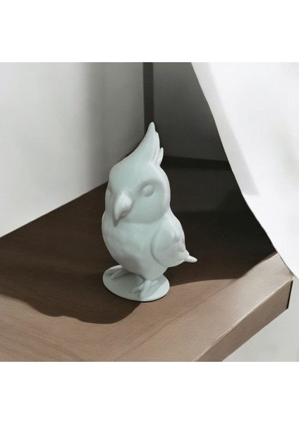 3D Boyama Figürü Papağan modelleri