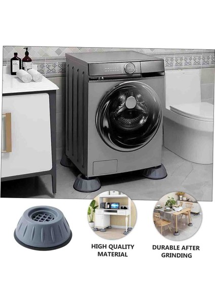 12 Adet Titreşim Engelleyici Stoper Çamaşır Makinesi Bulaşık Buzdolap Çok Yönlü Ayaklık modelleri