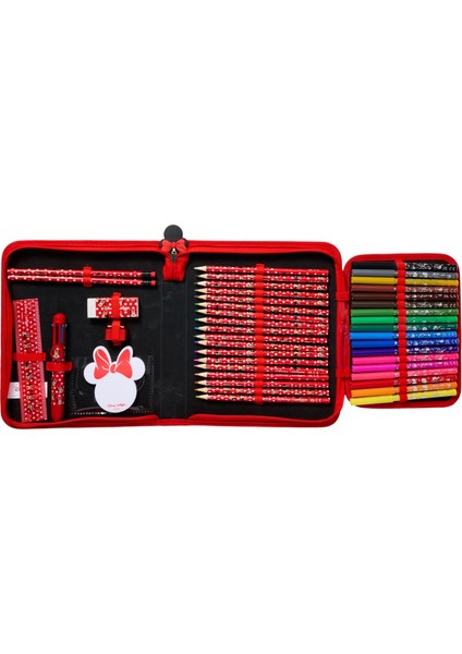 - Disney Minnie Kırtasiye Seti ve Kalem Kutusu