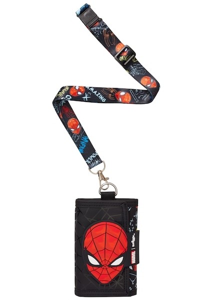 - Marvel Spiderman Askılı Çocuk Cüzdanı
