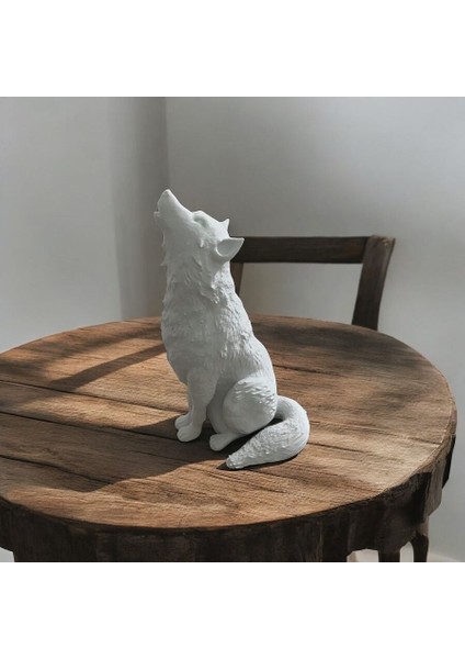 3D Boyama Figürü Kurt