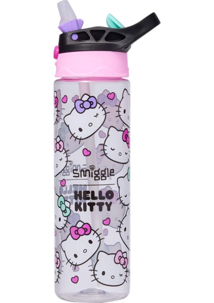 - Hello Kitty Bpasız Otomatik Pipetli 650ML Suluk