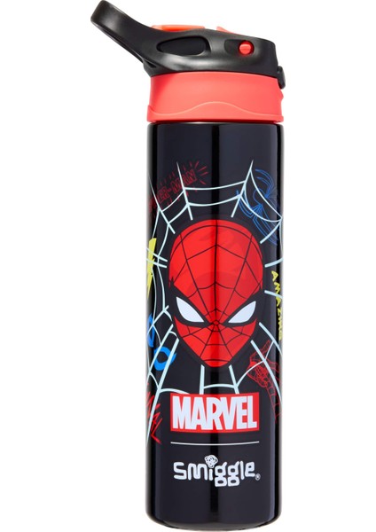 - Marvel Spiderman Bpasız Otomatik Pipetli 650ML Suluk