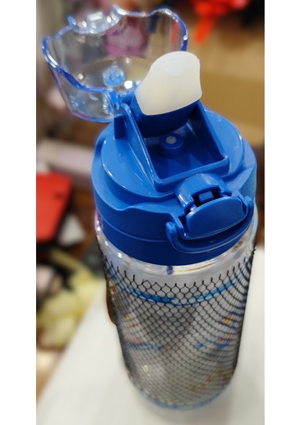 Sonic Figürlü Plastik Matara Pipetli 550 ml fiyatları