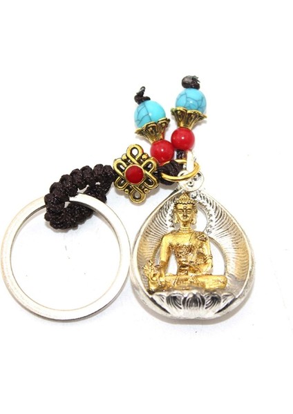 Buda Enerjisi Tılsım Anahtarlık – 9x3 cm