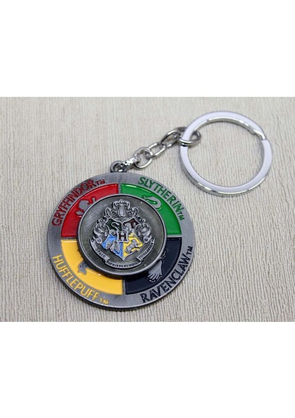 Hogwarts™ Dört Büyücü Evi Anahtarlık – Yuvarlak 5 cm Çap / Toplam Uzunluk 11 cm indirimleri