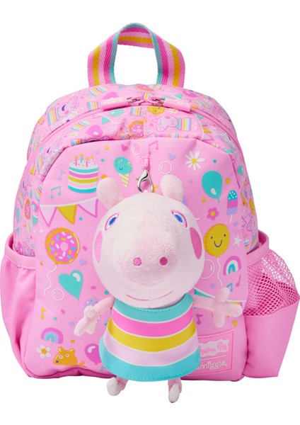 - Peppa Pig Çıkarılabilir Oyuncaklı Kreş Okul Sırt Çantası