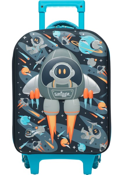 - Blast Off Junior Anaokulu ve Kreş Çekçekli Valiz