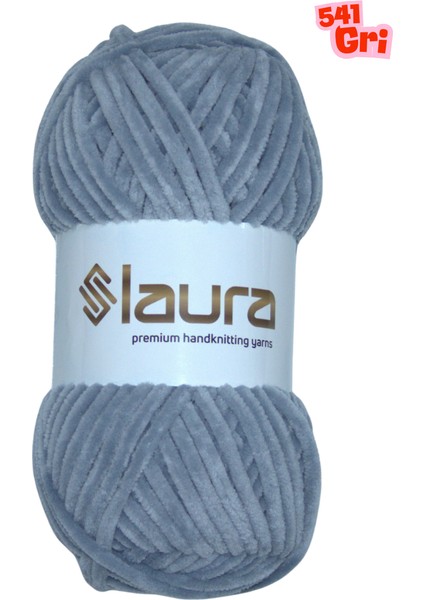Kadife El Örgü İpi, 5'li Paket, 5X100 Gr. 120 Mt., %100 Mikro Polyester fiyatları