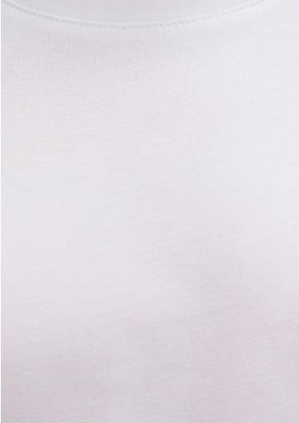 Beyaz Basic Tişört 1613406-620