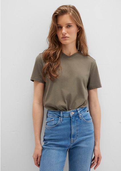 Haki Basic Tişört 1613536-86961 fiyatları