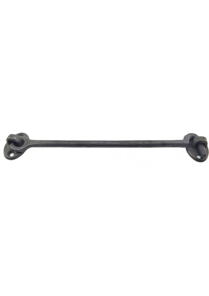 Antika Tarz Dekoratif Pirinç Çengeli - 20CM, Oksit - Lisinya