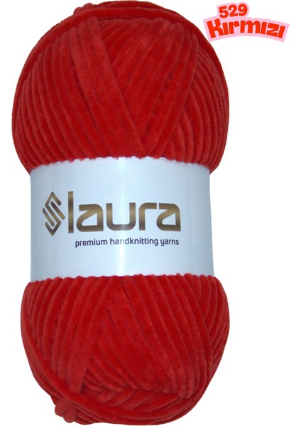 Kadife El Örgü İpi, 5'li Paket, 5X100 Gr. 120 Mt., %100 Mikro Polyester fiyatları