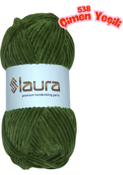 Kadife El Örgü İpi, 5'li Paket, 5X100 Gr. 120 Mt., %100 Mikro Polyester fiyatları
