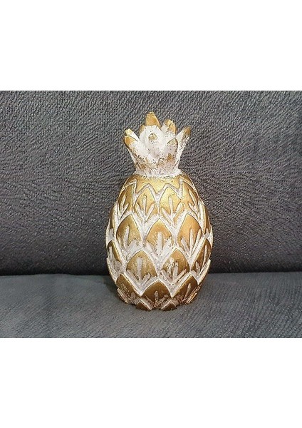 8cm Ananas Meyve Silikon Kalıp K-879, Polyester Taş Tozu Alçı Mum Kalıbı