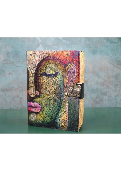 Buda Figürlü Deri Defter fırsatları