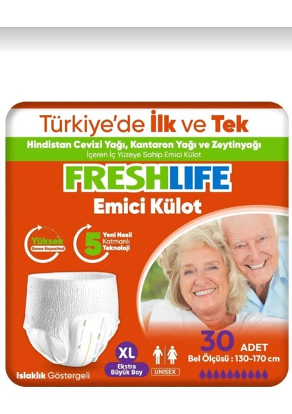 Külotlu Hasta Bezi 30LU Xl beden