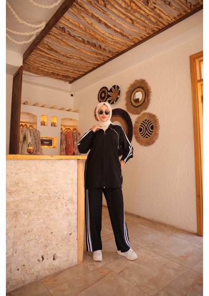 Kadın Spor Eşofman Takımı Fermuarlı & Alt Üst Takım 508 fırsatları