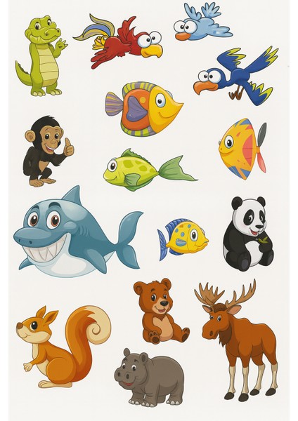 Sticker Kitabım Hayvanlar – 60 Renkli Çıkartma ile Eğitici Etkinlik Kitabı indirimleri