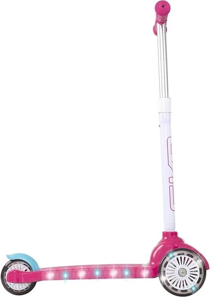 Evo Işıklı Move N Groove Pembe Üç Tekerlekli Scooter modelleri