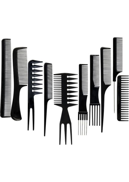 10 Parça Profesyonel Kuaför Tarak Seti fiyatları