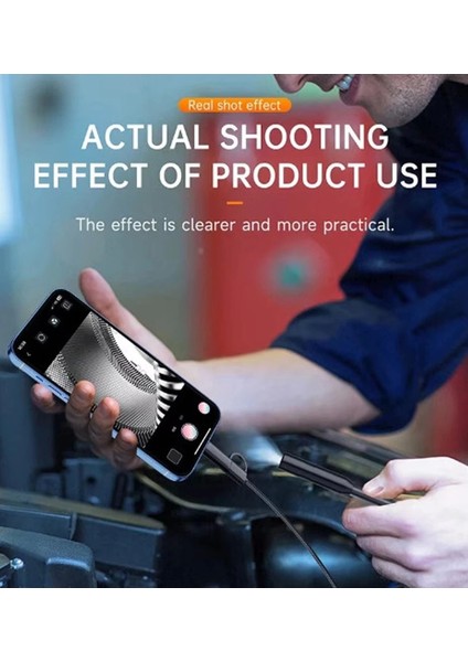 Endoskop Yılan Video Kamera Ios ve Android Uyumlu Led’li 10 Metre 8 mm Sert Kablo 2mp indirimleri