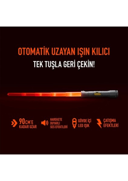 Power Saber Işın Kılıcı Kırmızı modelleri