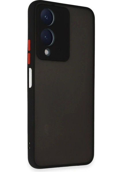 Vivo Y17S Kılıf Montreal Silikon Kapak - Siyah fiyatları