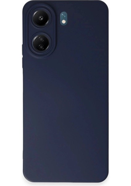 Xiaomi Redmi 13C Kılıf Nano Içi Kadife Silikon - Lacivert