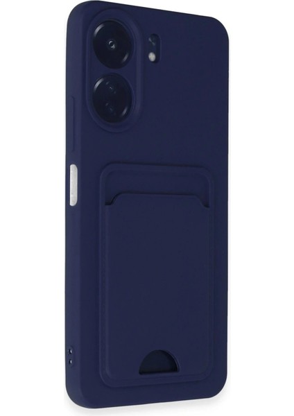Xiaomi Redmi 13C Kılıf Kelvin Kartvizitli Silikon - Lacivert fiyatları