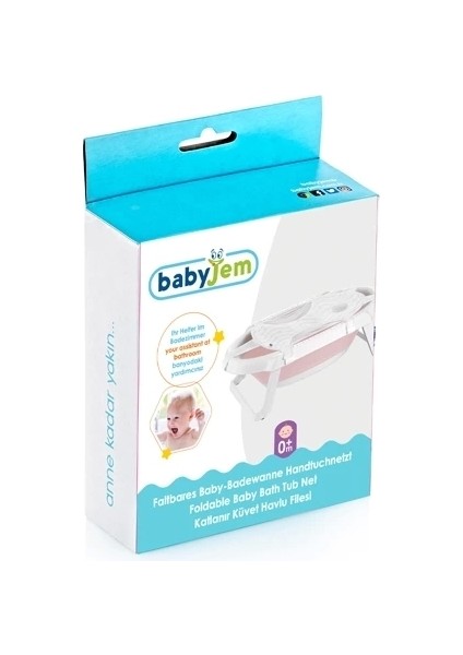 Babyjem Katlanır Küvet Havlu Filesi 625 Beyaz modelleri