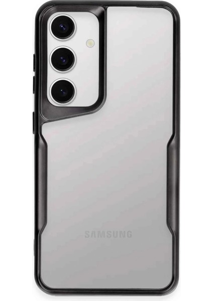 Samsung Galaxy S24 Kılıf Boyi Silikon Kapak - Siyah