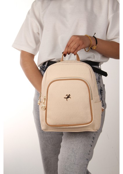 Nas BAG-1078 Gofraj Kadın Sırt Çanta Bayan Çanta fırsatları