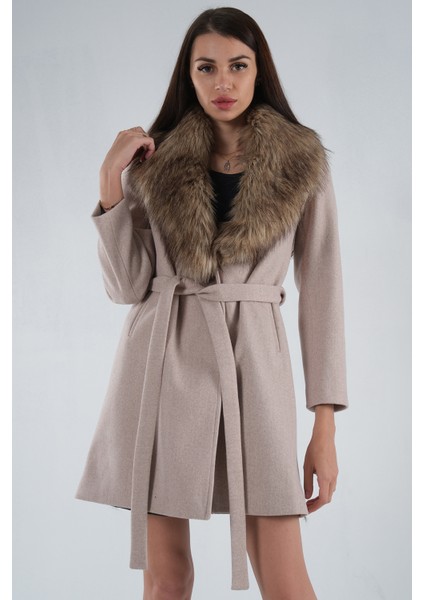 Taş Seyyar Kürklü Çift Cepli Kaşe Kaban 0108080.50 indirimleri