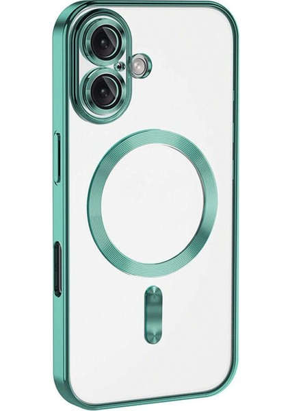 iPhone 16 Kılıf Kross Magneticsafe Kapak - Turkuaz