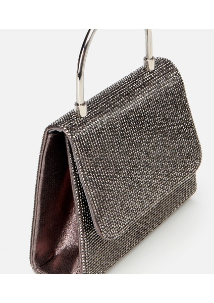 03CAH309330A250 KADIN Gri Taşlı Mini Çanta fırsatları