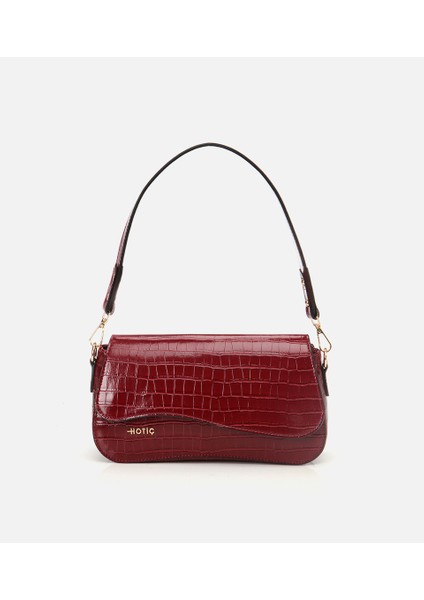 03CAH301120A780 KADIN Bordo Omuz Çantası