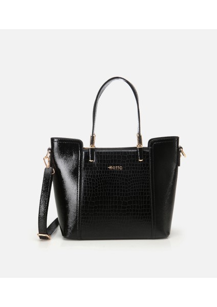 03CAH299490A100 KADIN Siyah Omuz Çantası